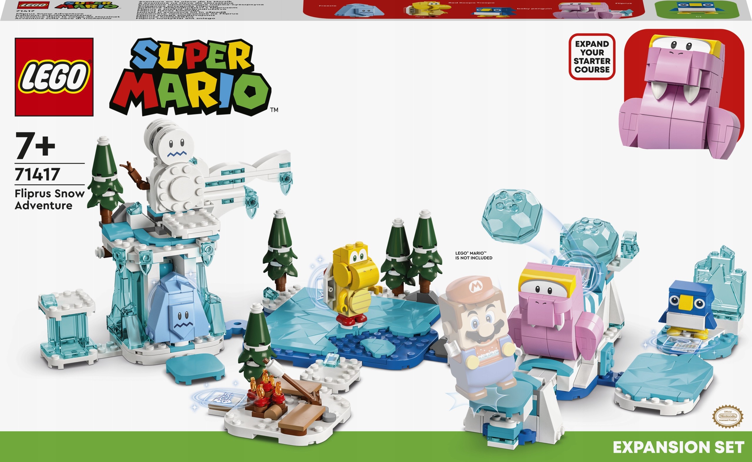 LEGO Super Mario 71417 Fliprusovo snehové dobrodružstvo - rozširujúci set